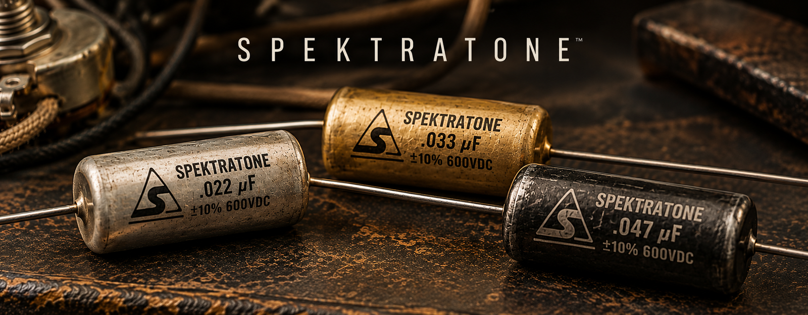 Spektratone capacitors