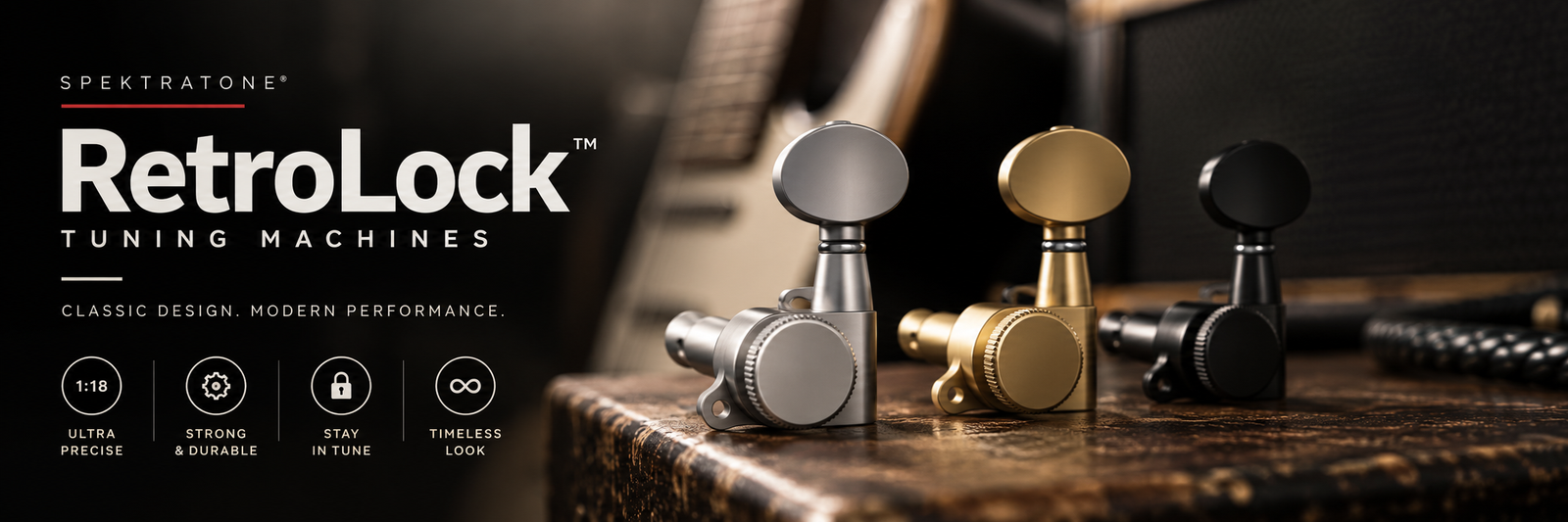 RetroLock tuning machines